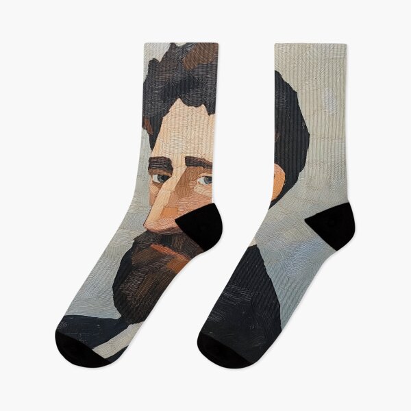 Item preview, Henry David Thoreau | Post-impressionist painting style designed and sold by ComicsFactory.