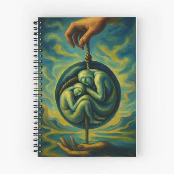 Item preview, umbilical cord and world designed and sold by DaykoArt.