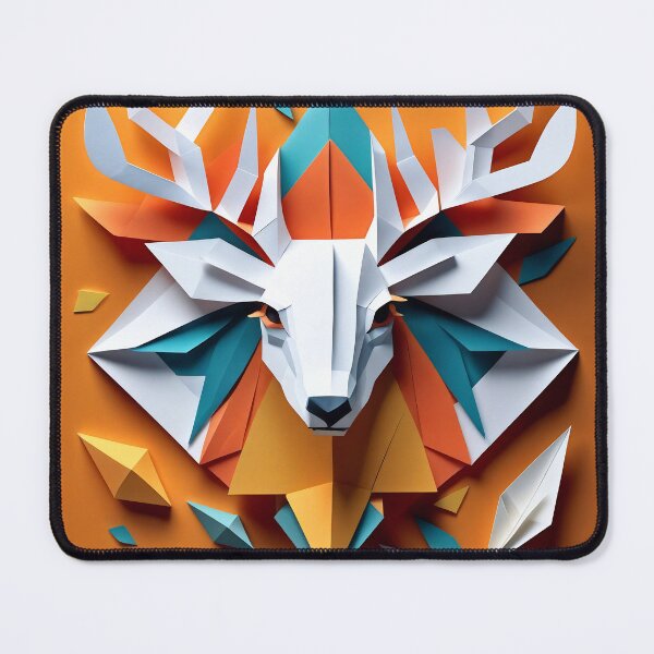Item preview, Papercraft 3d deer inspiration designed and sold by Dyke Art.