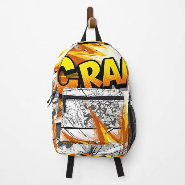 Item preview, Bold Cartoon "CRAAAAASH!" Impact Sound T-Shirt designed and sold by Ink & Quip.
