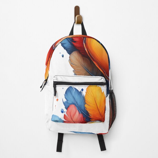 Item preview, Heartbeat of Color: Where Fiery Hearts Dance with Feathered Flames designed and sold by Small Mandarin.