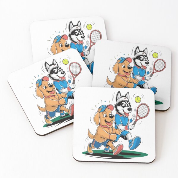 Item preview, Golden vs Husky – Game On! designed and sold by Petpixy.