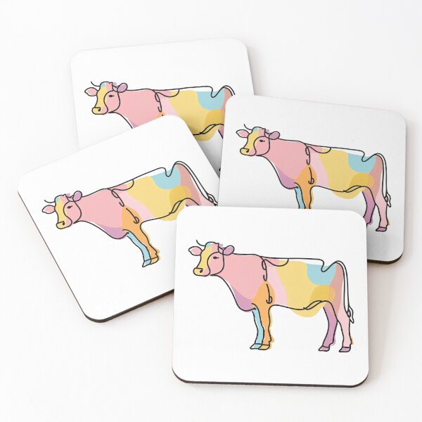 Item preview, Abstract Friesian Cow - Multicolored 3 designed and sold by SparroCreative.