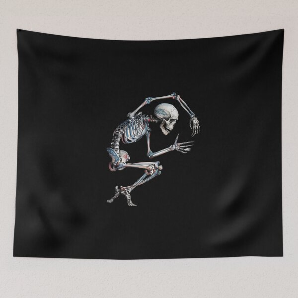 Item preview, Skeleton dancing the ghost dance designed and sold by ATOTI.