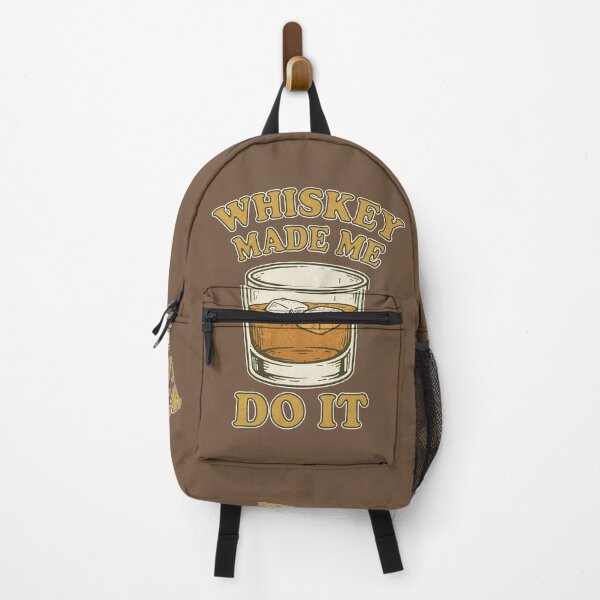 Item preview, Whiskey Made Me Do It - Drink Humor designed and sold by zzz888.