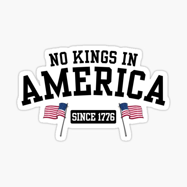 Artikel-Vorschau von Seit 1776 gibt es in Amerika keine Könige mehr, designt und verkauft von Poliartics.