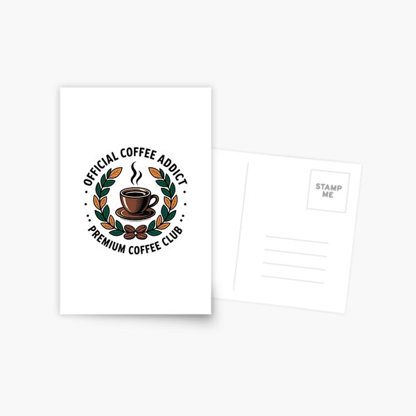 Item preview, Official coffee addict Floral Coffee Wreath Design designed and sold by NRcollections24.