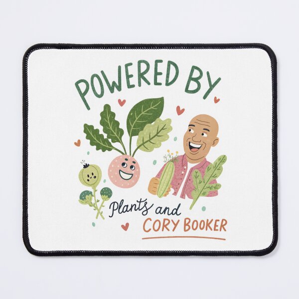 Item preview, Cory Booker – Vegan Vibes – Powered by Plants (and Cory) designed and sold by Krasnovaovaova.