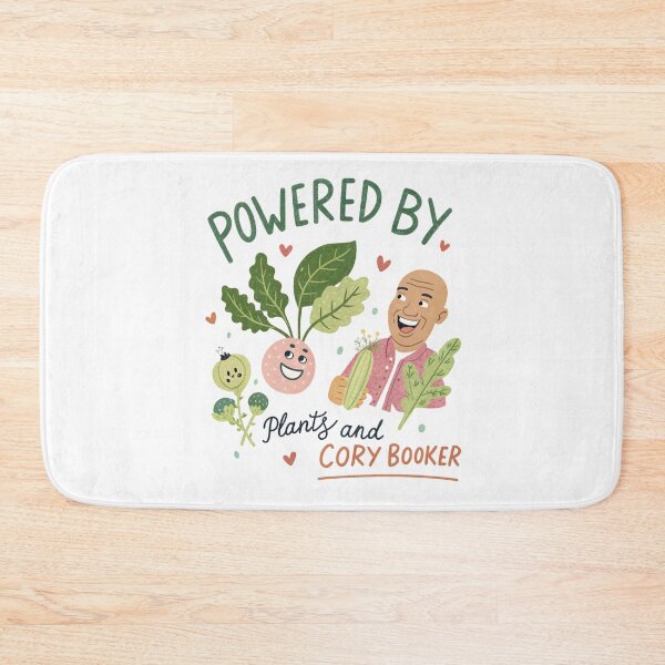 Item preview, Cory Booker – Vegan Vibes – Powered by Plants (and Cory) designed and sold by Krasnovaovaova.