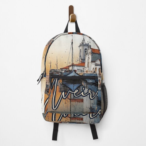 Item preview, Aveiro Portugal Canal Art Print – Colorful City Poster designed and sold by TuncGK.