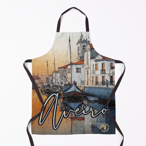 Item preview, Aveiro Portugal Canal Art Print – Colorful City Poster designed and sold by TuncGK.