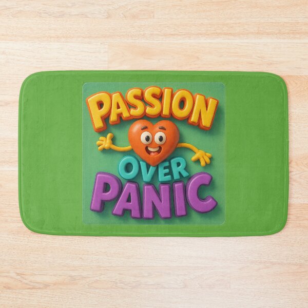 Item preview, Passion instead of panic – motivational design designed and sold by Girih.
