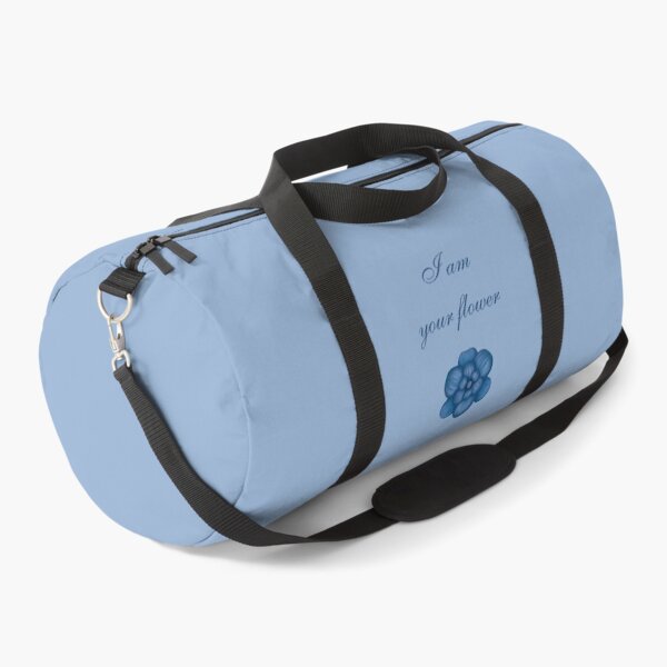Item preview, Inscription "I am your flower" with a blue flower designed and sold by Cherevan.