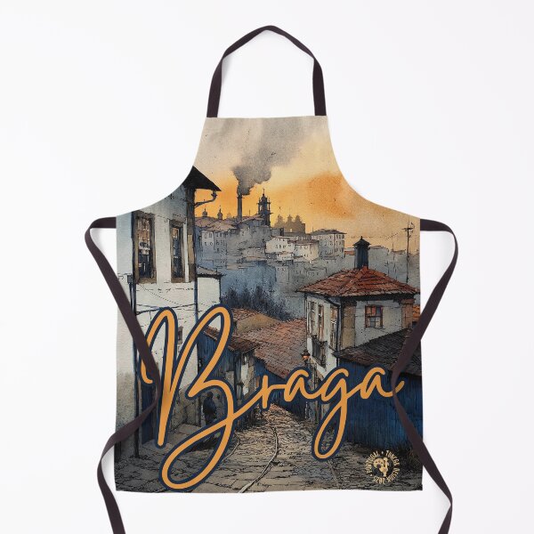 Item preview, Braga Portugal Architecture Poster – Historic City Wall Art designed and sold by TuncGK.