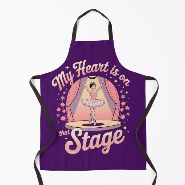 Item preview, My Heart is on that Stage in the style of dance recital with retro ballet designed and sold by Pawel Oska.