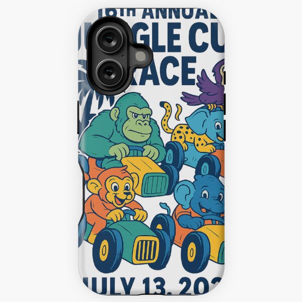 Aperçu de l'œuvre Jungle Race - Illustration créée et vendue par Vlek.