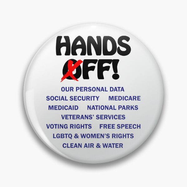 Item preview, Hands Off designed and sold by Karen Simon.