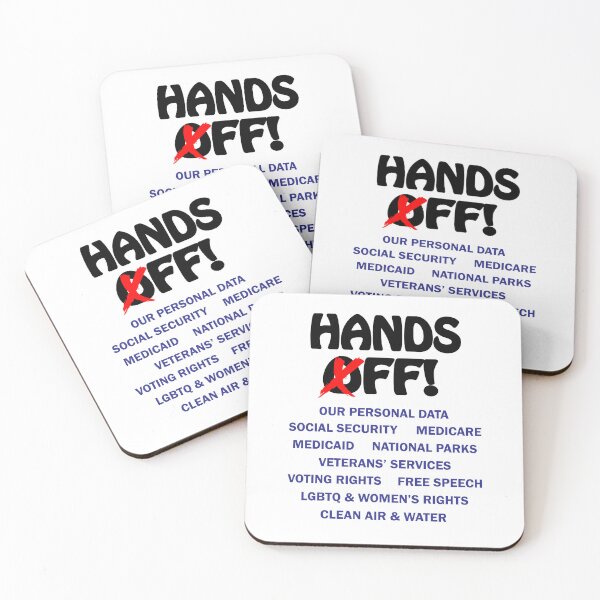 Item preview, Hands Off designed and sold by Karen Simon.