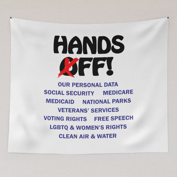 Item preview, Hands Off designed and sold by Karen Simon.