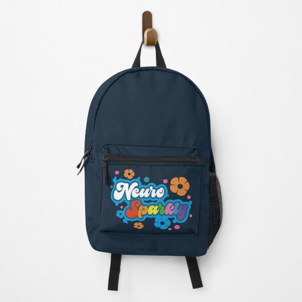 Item preview, Neuro Sparkly Flower Rainbow Typography designed and sold by Plant On Demand.