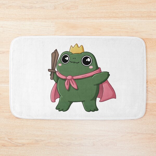 Item preview, Cute King Frog designed and sold by Lorelia Arts.