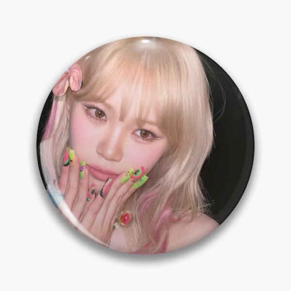 Item preview, Kpop Le Sserafim Chaewon Coquette Pink Bow Border Frame  designed and sold by StarBunnyDesign.