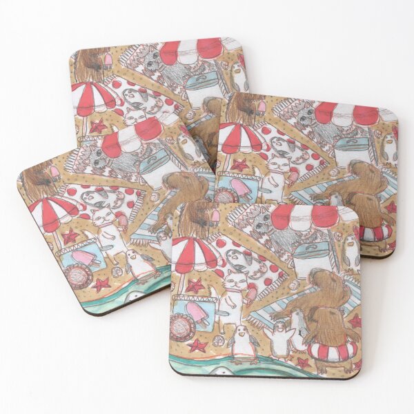 Item preview, friends at the beach designed and sold by guilhernunes.
