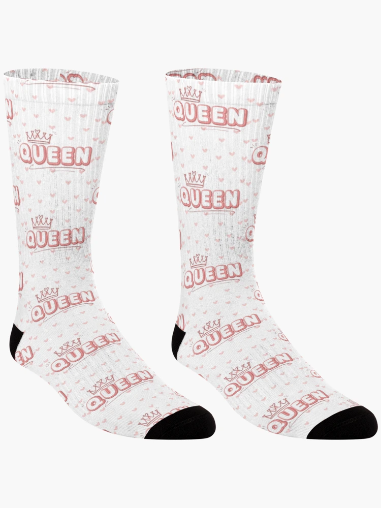 Thumbnail 3 of 5, Socks, Queen designed and sold by PlumTreeDesign.