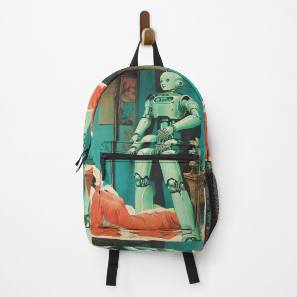 Item preview, Robot Shunga Retro Mid-century Imitation Japanese Erotic Art | #206 designed and sold by NickWhittleArt.
