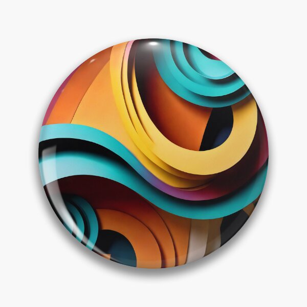 Item preview, Abstract rounds shape - amaze flow designed and sold by Dyke Art.
