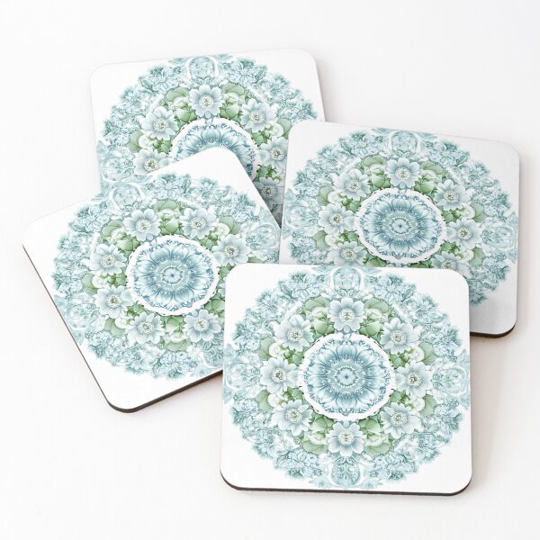 Item preview, Cosmic Pulse Floral Mandala designed and sold by Small Mandarin.