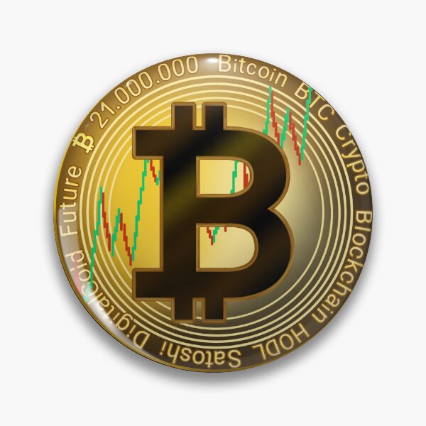 Item preview, Bitcoin symbol, silhouette art, Bitcoin money symbol, Bitcoin sign in gold designed and sold by katecheerycake.