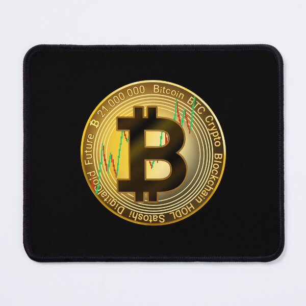 Item preview, Bitcoin symbol, silhouette art, Bitcoin money symbol, Bitcoin sign in gold designed and sold by katecheerycake.