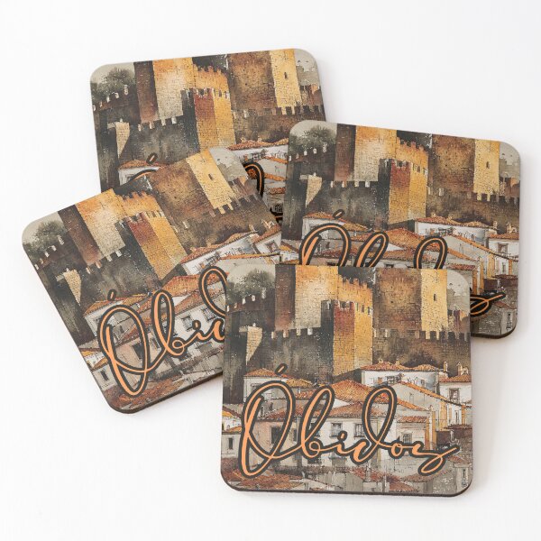 Item preview, Óbidos Portugal Castle Poster – Medieval Village Wall Art designed and sold by TuncGK.