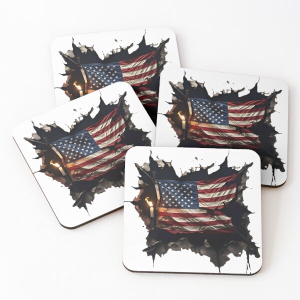 Item preview, Flag designed with a torn effect designed and sold by BUCHELI-ART..