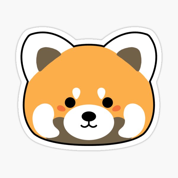 Aperçu de l'œuvre Le visage du panda roux Redong créée et vendue par universe boy.