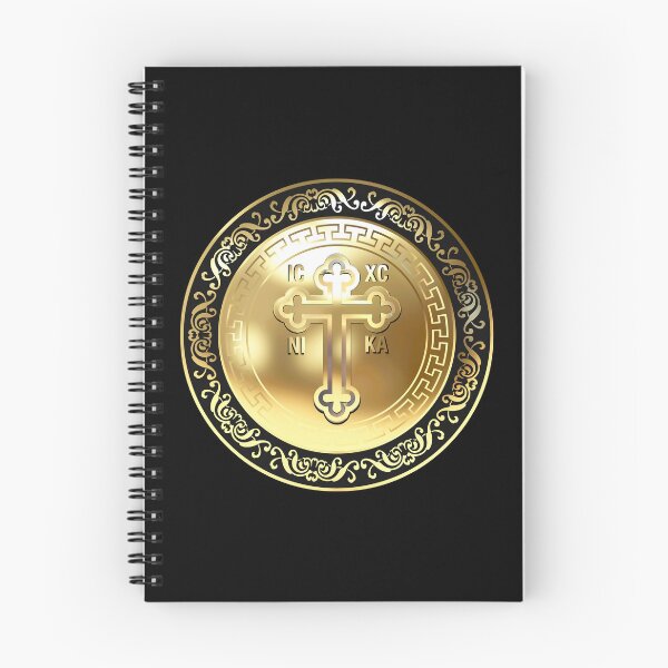 Item preview, Greek Orthodox Cross Ornate Gold and Quartz designed and sold by Yiorgos Designs.