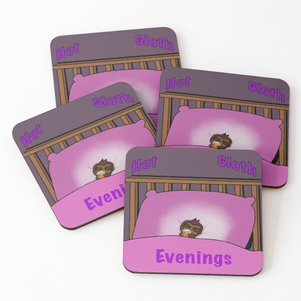 Item preview, Hot Sloth Evenings designed and sold by UnhrriedTrsrs.