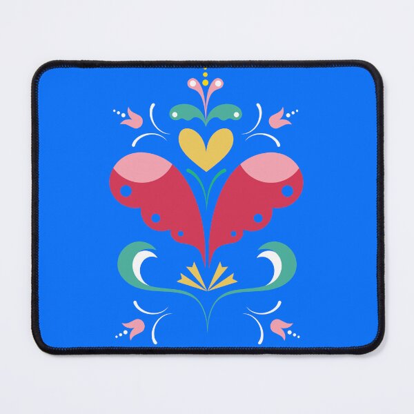 Item preview, Colorful Kurbits Folk Art – Scandinavian Floral Design designed and sold by Claque.