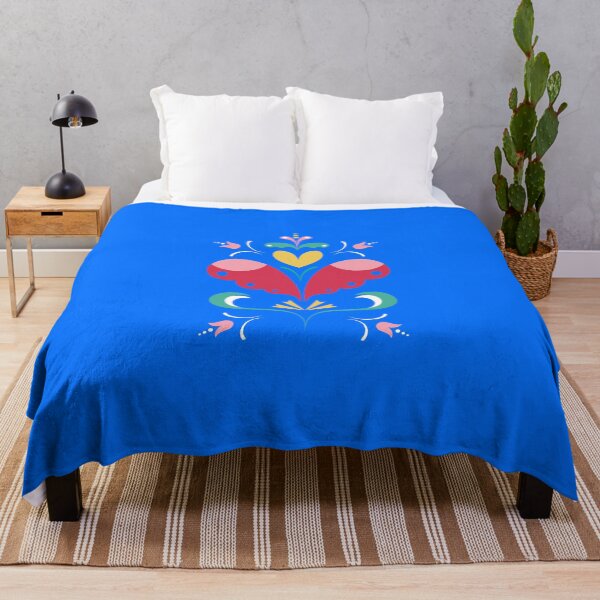 Item preview, Colorful Kurbits Folk Art – Scandinavian Floral Design designed and sold by Claque.
