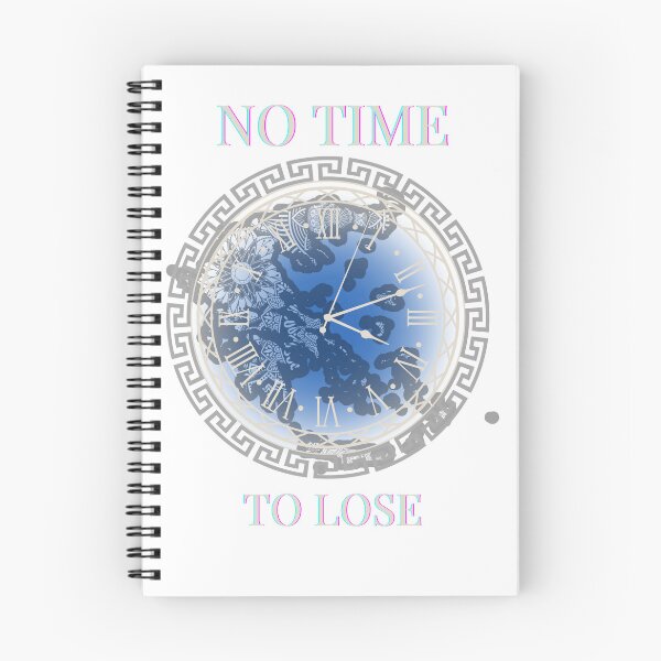 Item preview, No Time To Lose Blue designed and sold by Mikaelii.