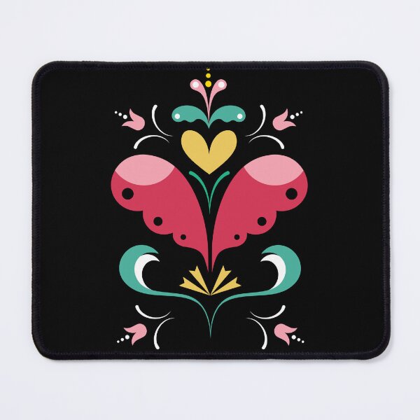Item preview, Copy of Colorful Kurbits Folk Art – Scandinavian Floral Design designed and sold by Claque.