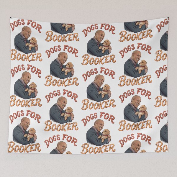 Item preview, Cory Booker – Booker + Dogs designed and sold by Krasnovaovaova.