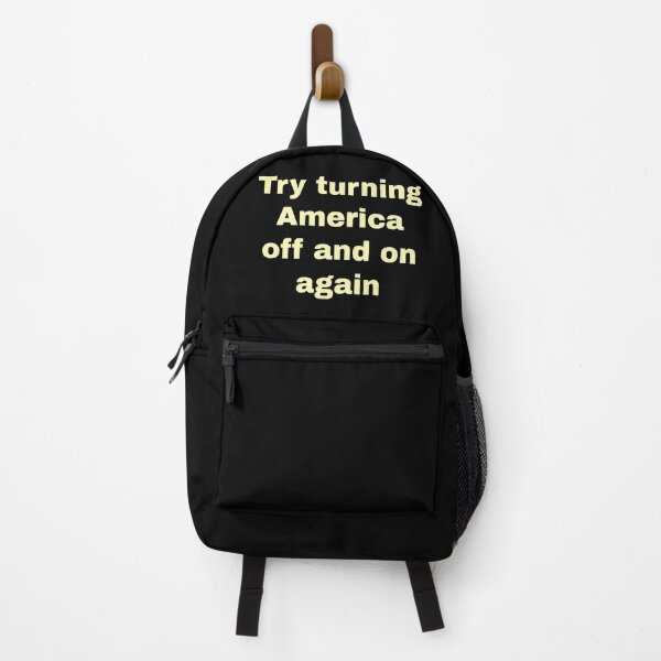 Item preview, Try turning America off and on again  designed and sold by Nomad-Maynard.