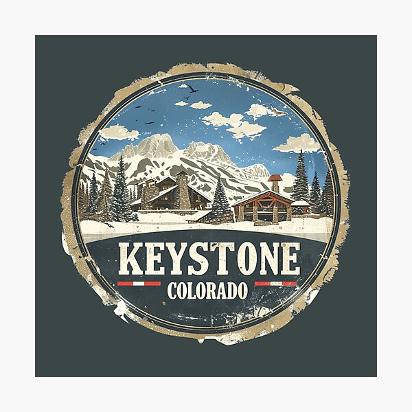 Item preview, Keystone - Colorado - United States  designed and sold by GoodOldVintage.
