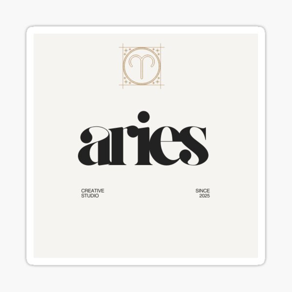 Item preview, Astrological sign Aries / Aries designed and sold by MaisonKalisa.
