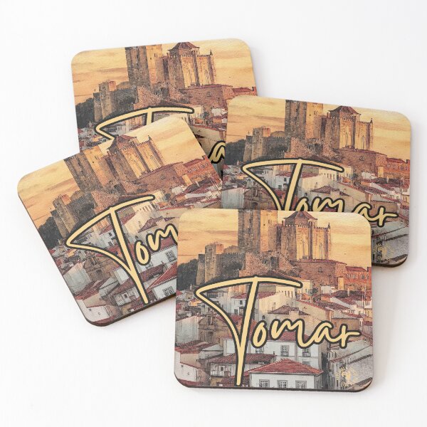 Item preview, Tomar Portugal Castle Poster – Medieval City Travel Wall Art designed and sold by TuncGK.