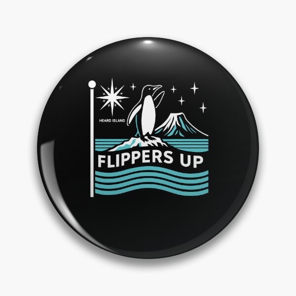 Item preview, Heard Island Flippers Up Penguin designed and sold by varioarts.