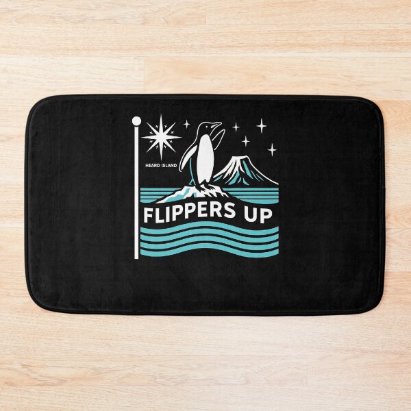 Item preview, Heard Island Flippers Up Penguin designed and sold by varioarts.