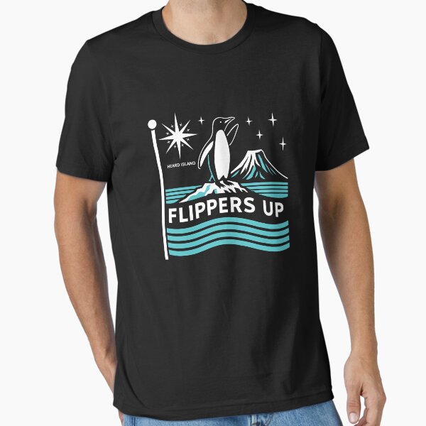 Item preview, Heard Island Flippers Up Penguin designed and sold by varioarts.